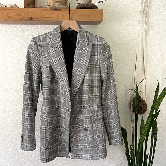 Zara plaid blazer - Picture 2 of 8